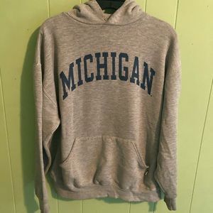 Vintage 90s Michigan Russell Athletics Hoodie